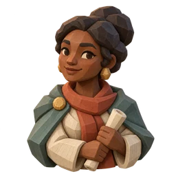 Illustrated portrait of the Envoy.